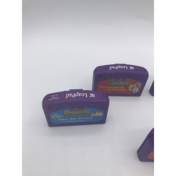 Leap Pad Frog Games Explorer Game Cartridges Lot Of 5 tested and working - Picture 2 of 4